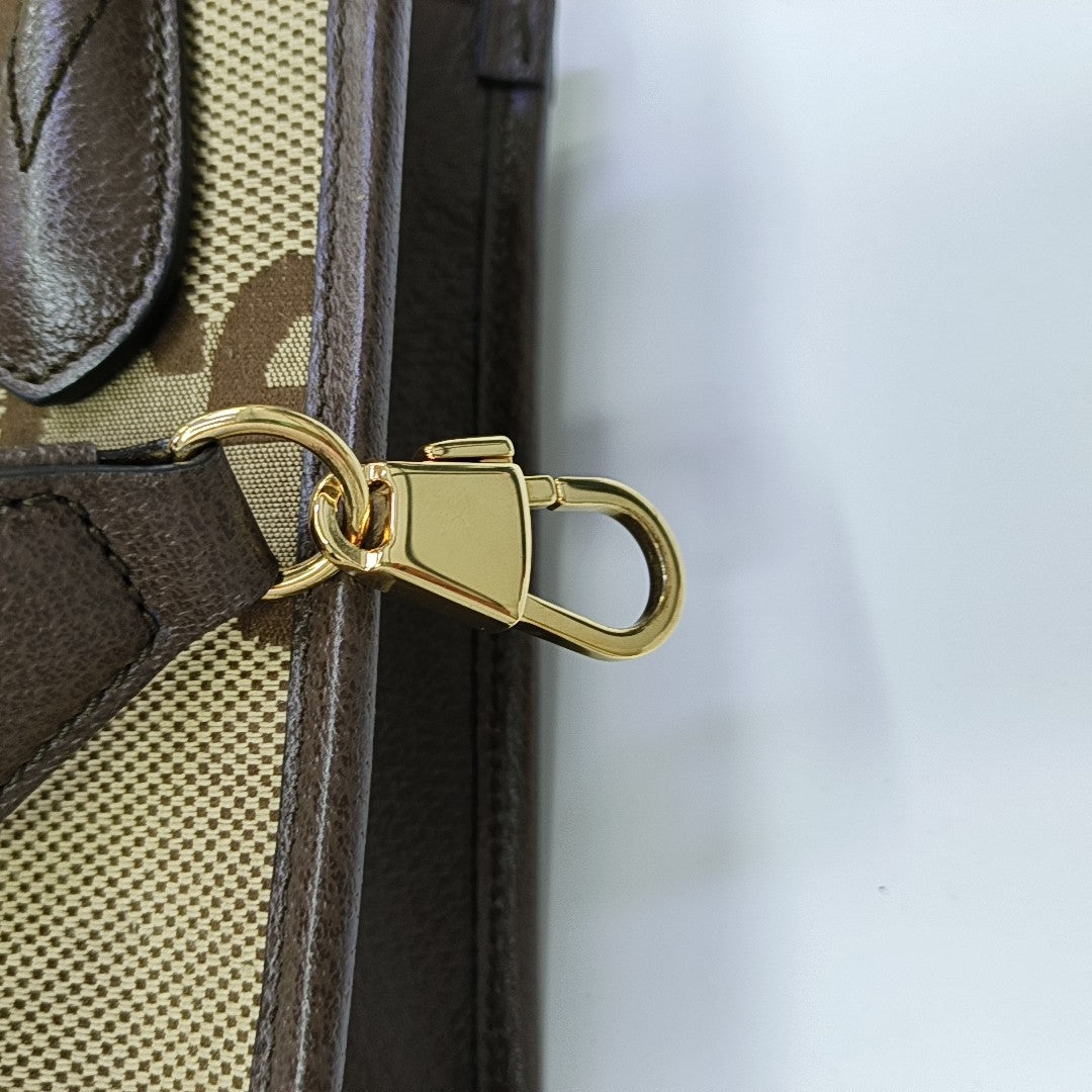 Jumbo Mini Monogram Canvas Beige