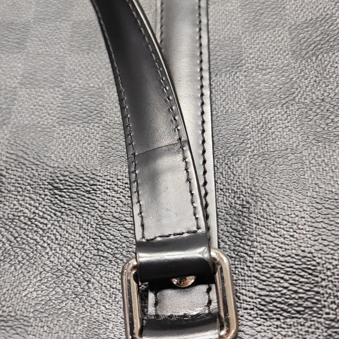 TADAO PM Damier Graphite Coated Canvas Gray