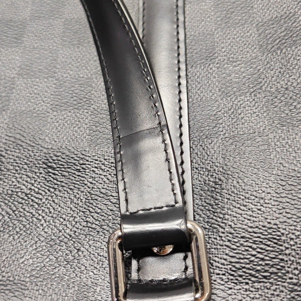 TADAO PM Damier Graphite Coated Canvas Gray