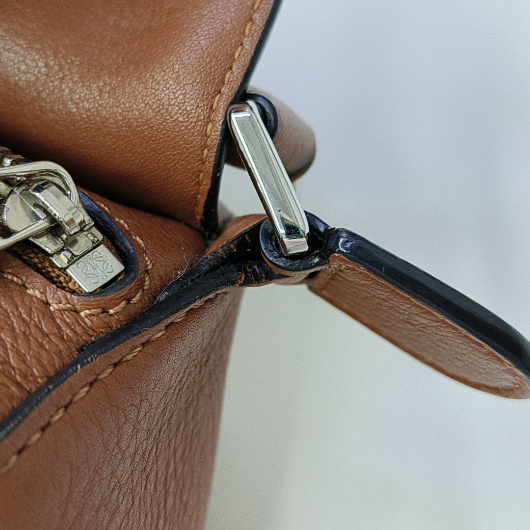 Puzzle Mini Calfskin Brown