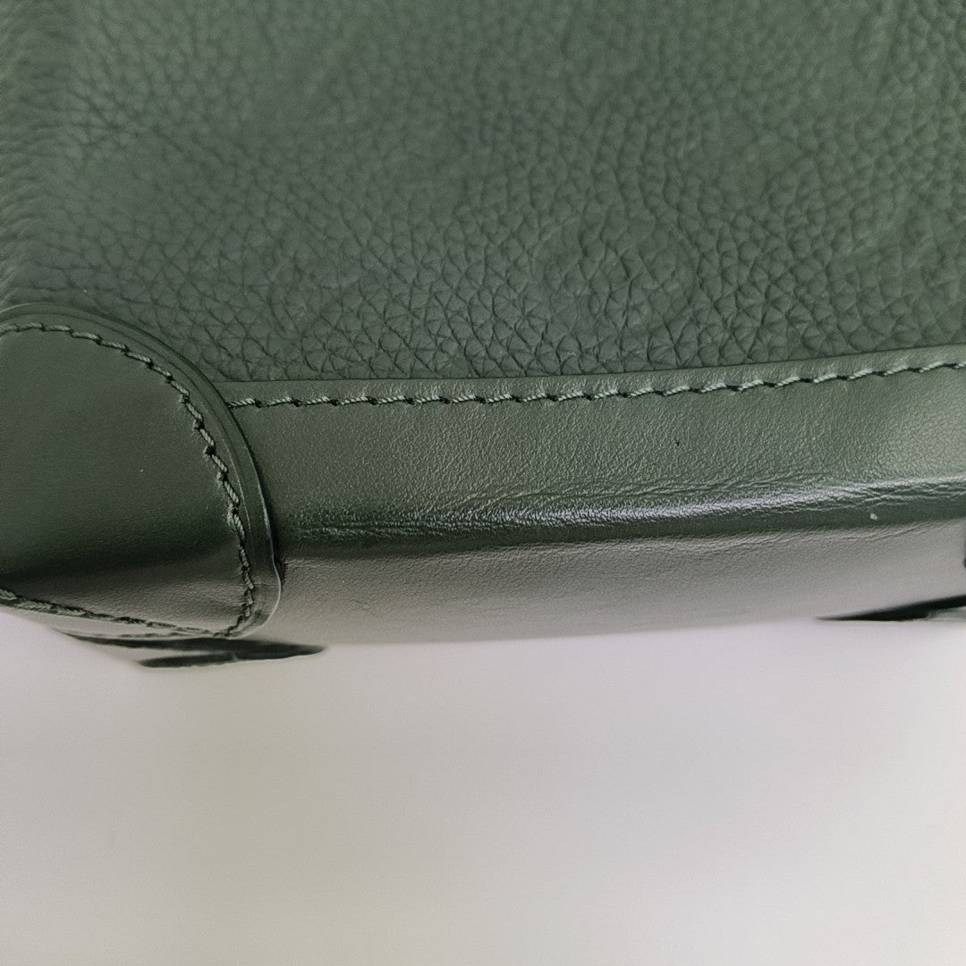 STEAMER Super Mini Monogram Calfskin Green