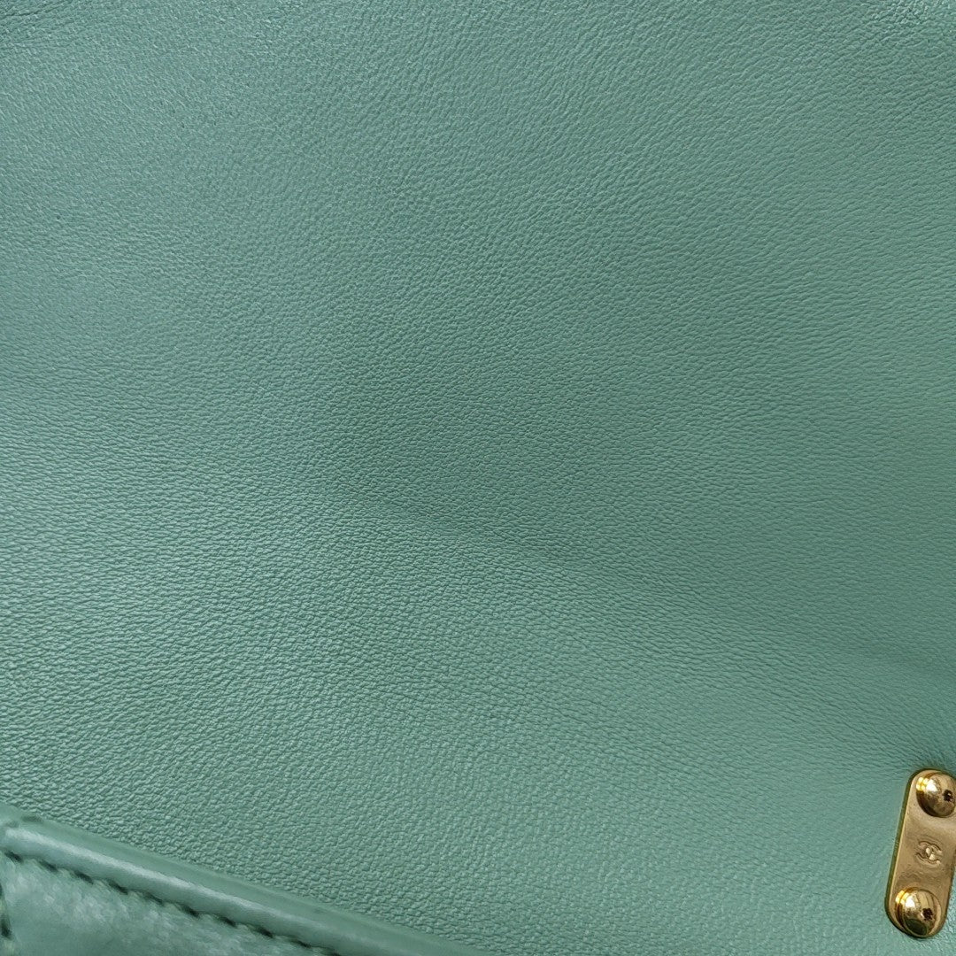 CLASSIC FLAP Small Quilted Lambskin Green