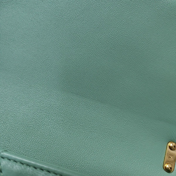 CLASSIC FLAP Small Quilted Lambskin Green