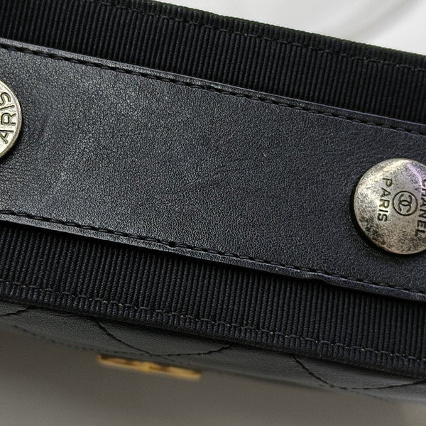Quilted Calfskin Black