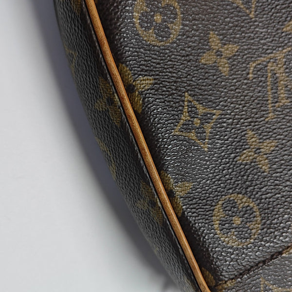 GANGE Monogram Coated Canvas Brown