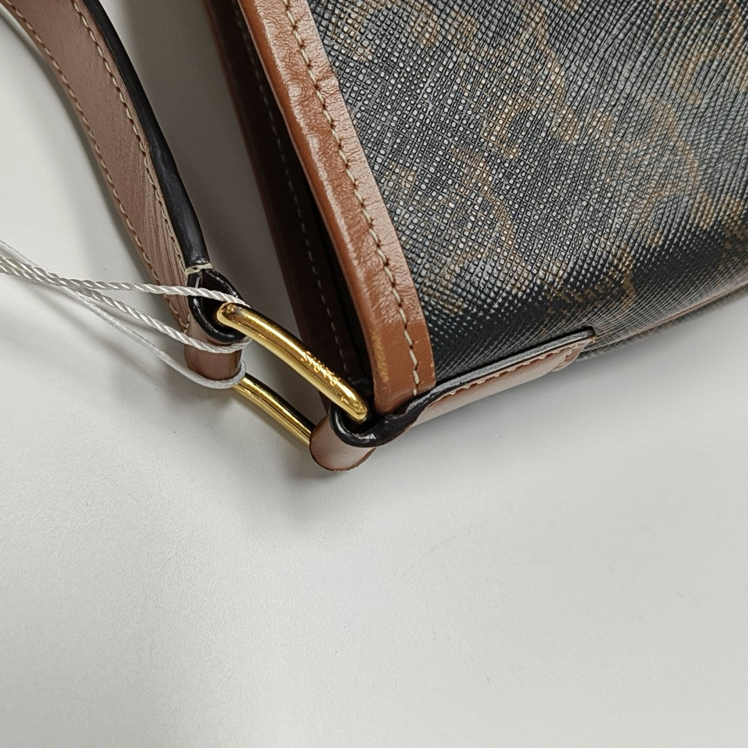 TRIOMPHE CANVAS Small Coated Canvas Brown