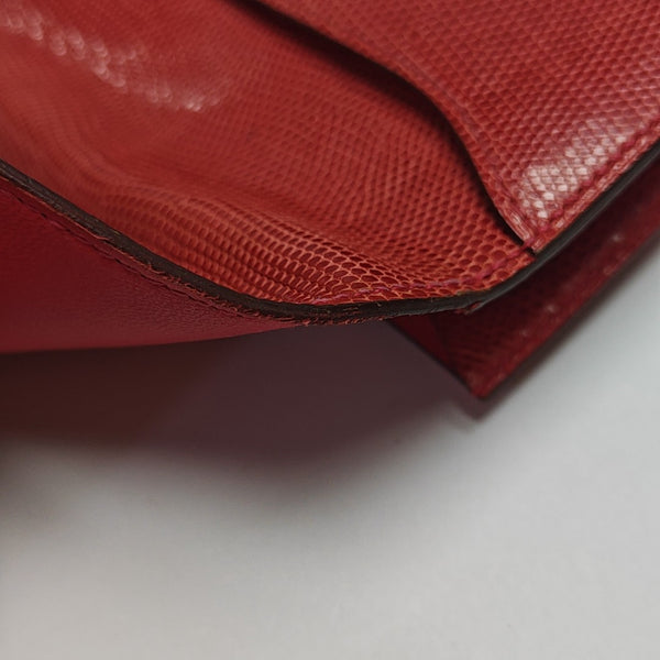 Constance Lizard Red Wallet