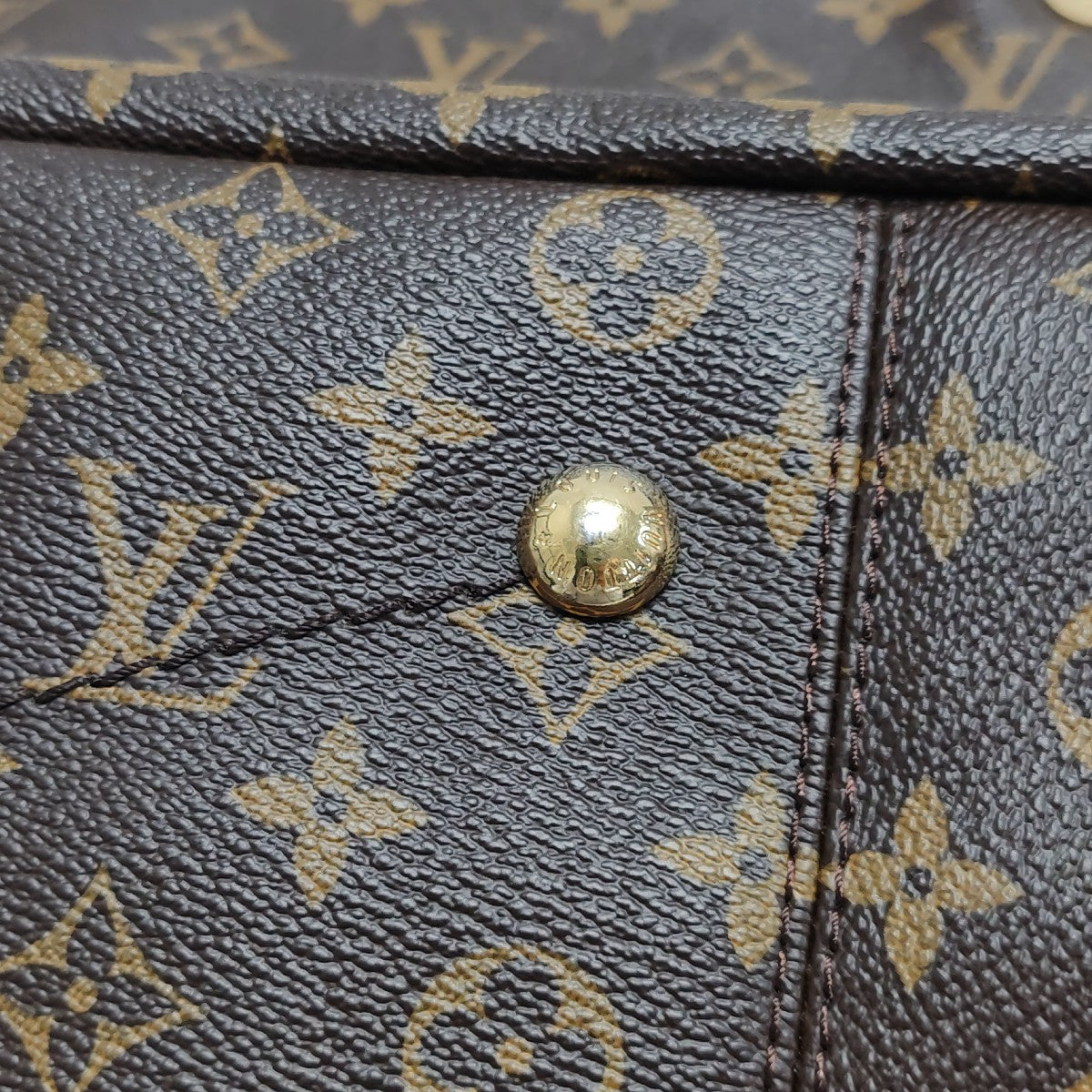 ARTSY MM Monogram Coated Canvas Brown