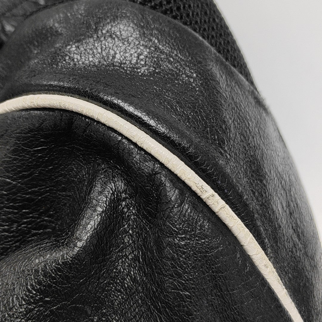 Lambskin Backpack Large Black