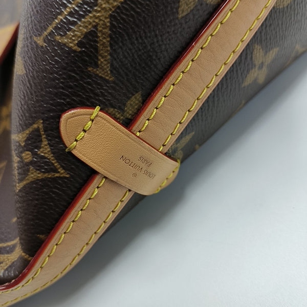 CARRYALL PM Monogram Coated Canvas Brown