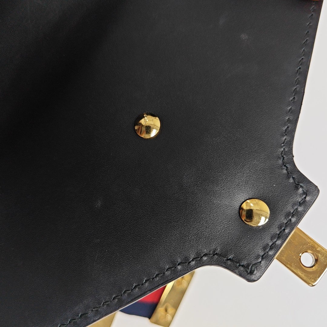 Sylvie Mini Calfskin Black