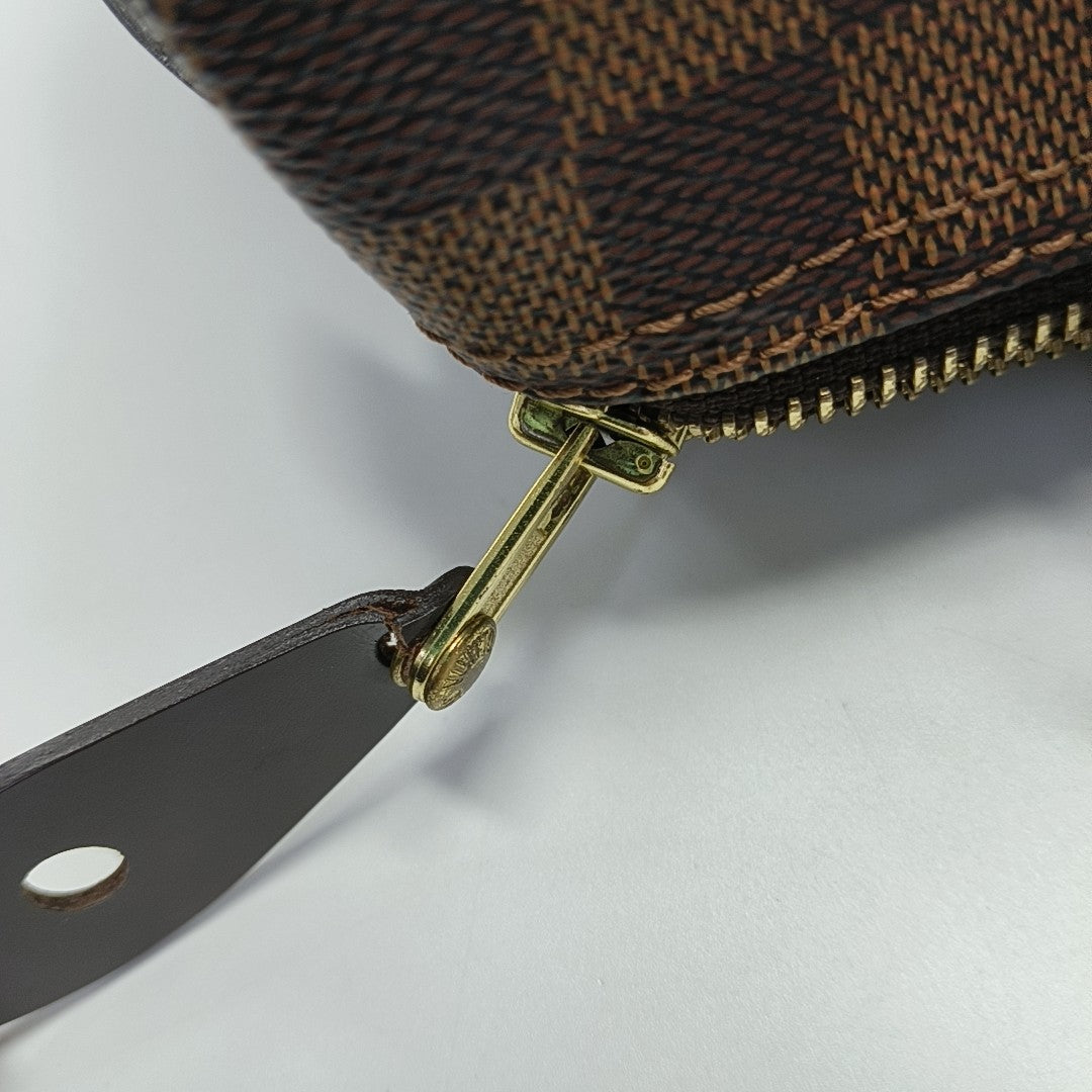SPEEDY 25 Damier Ebene Coated Canvas Brown