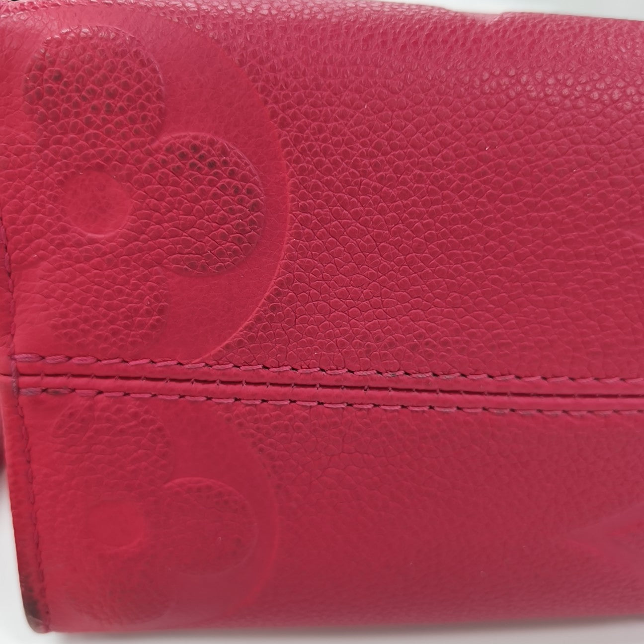 ONTHEGO PM Monogram Calfskin Red