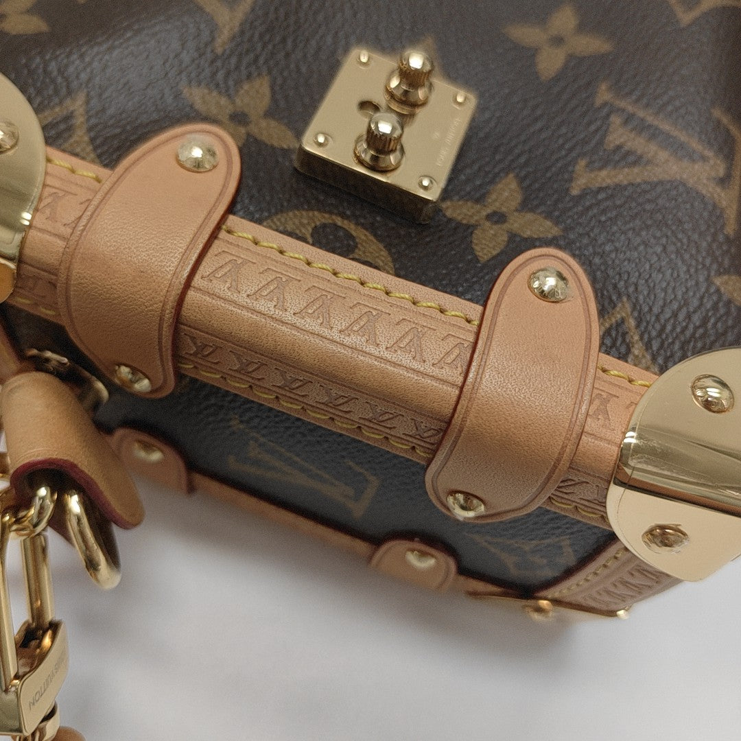 SIDE TRUNK PM Monogram Coated Canvas Brown