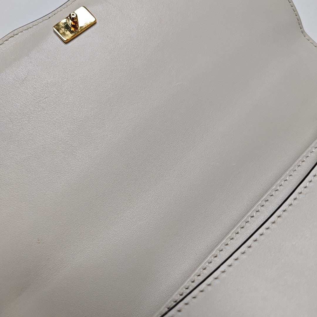 Zumi Small Calfskin White