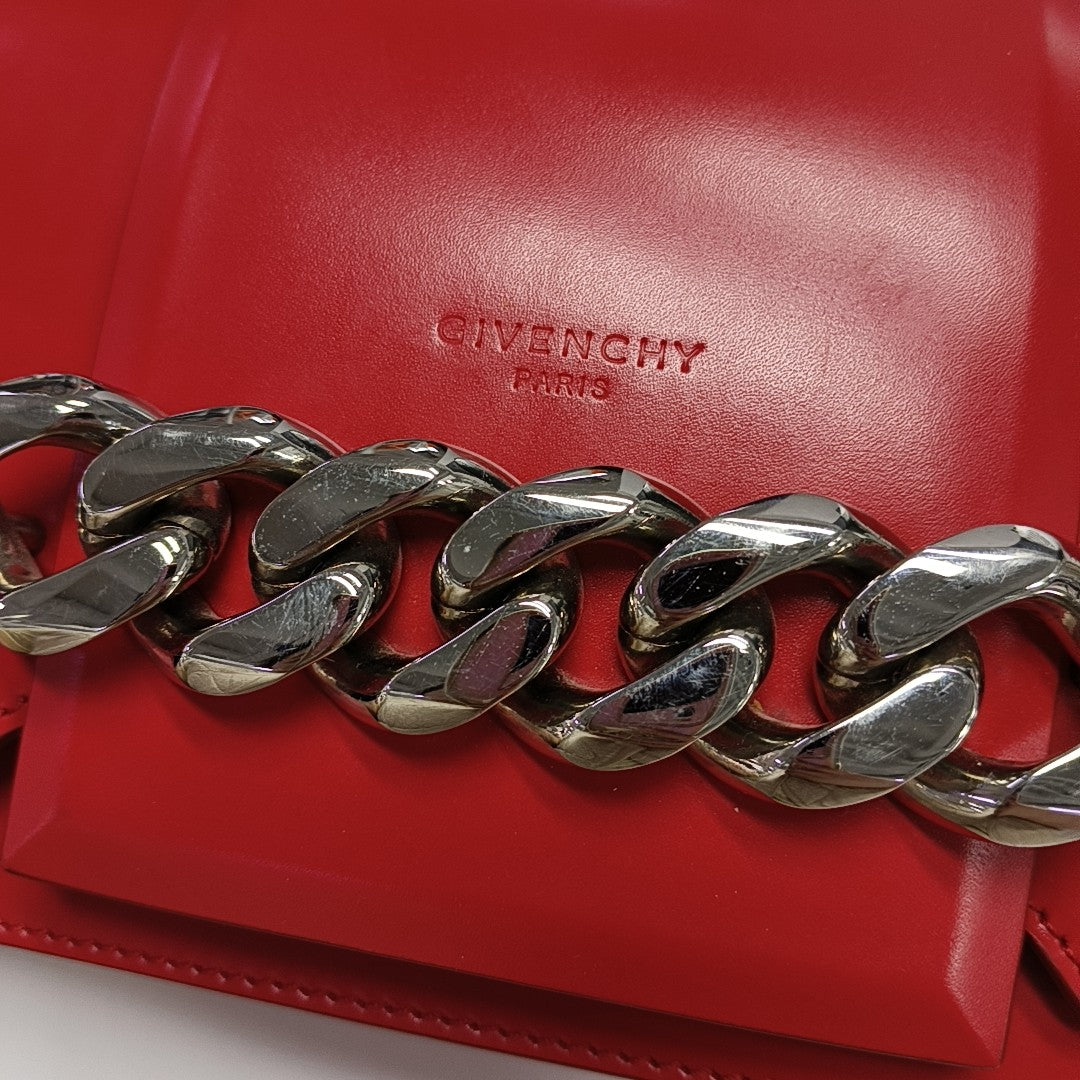 Calfskin Crossbody Bag Red