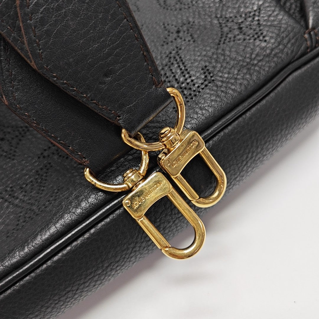 SELENE Monogram Calfskin Black
