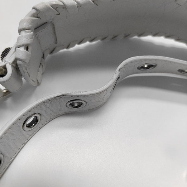 Le Cagole XS Patent Leather White