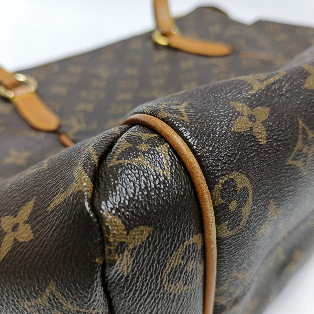 TOTALLY MM Monogram Coated Canvas Brown