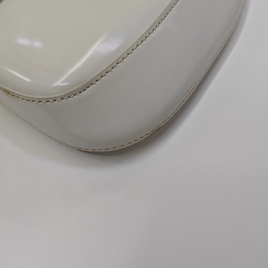 Cleo Mini Calfskin White