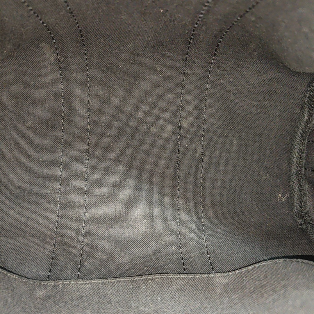 KEEPALL 25 Monogram Coated Canvas Black