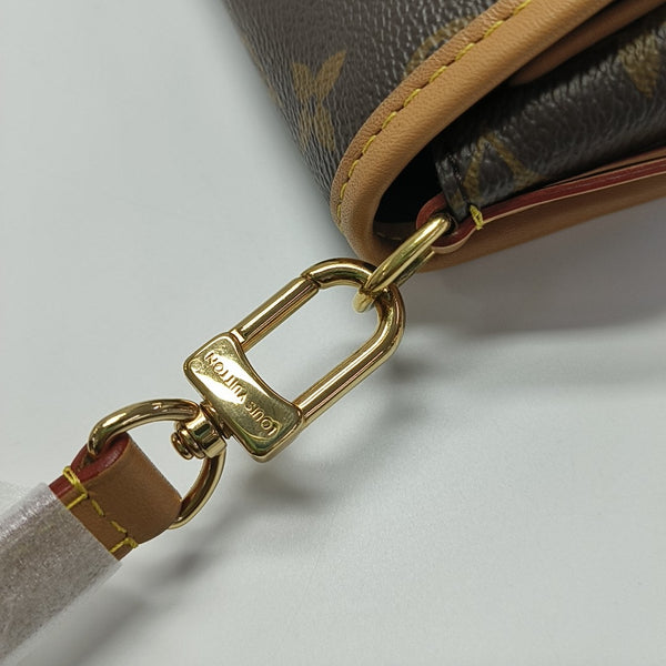 DIANE Monogram Coated Canvas Brown
