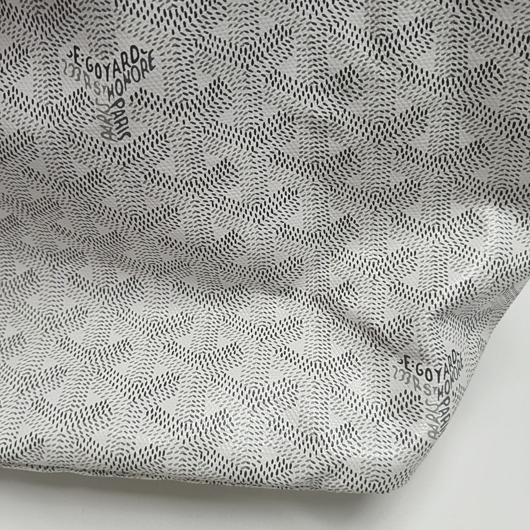 Hobo Coated Canvas White