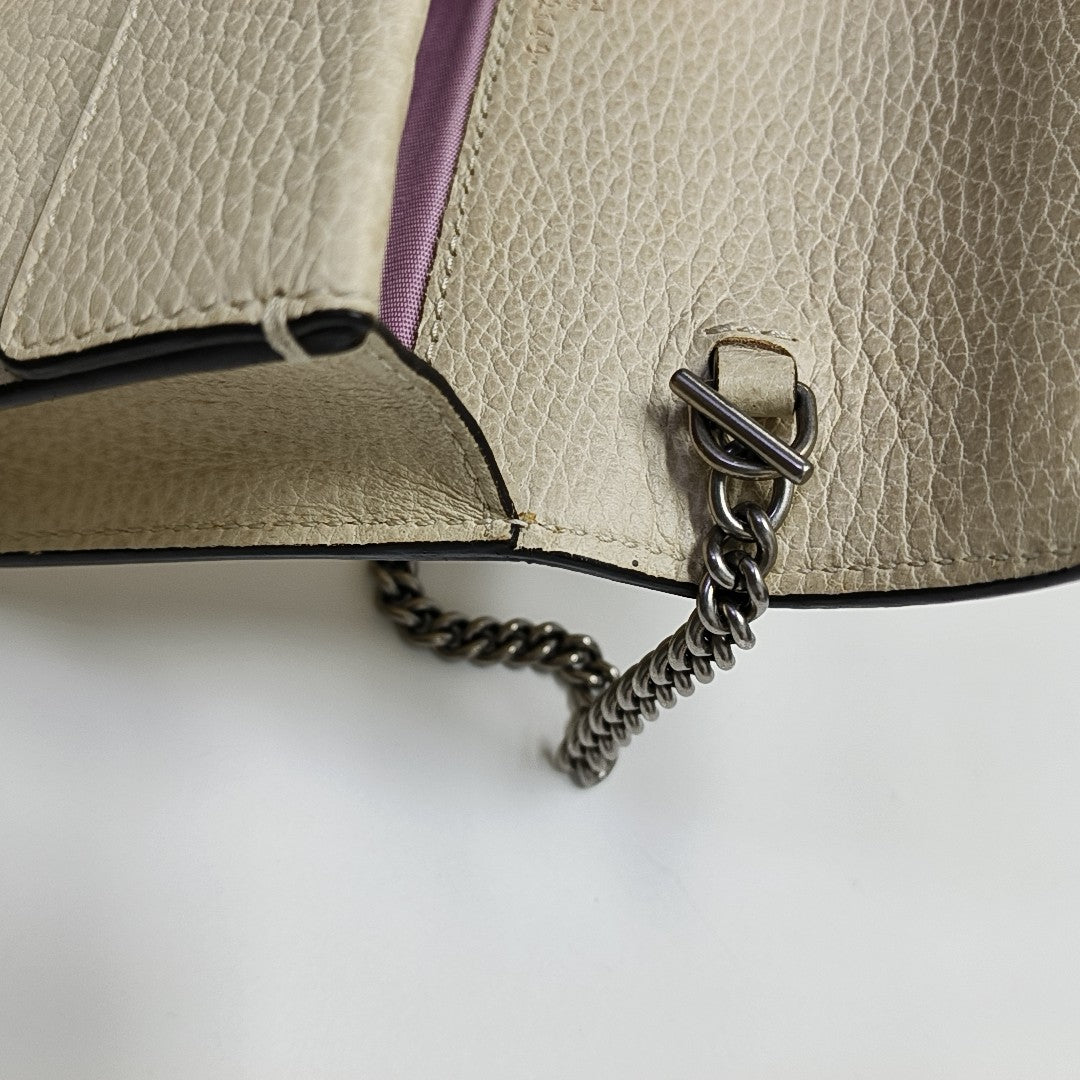 Dionysus Super Mini Calfskin Beige