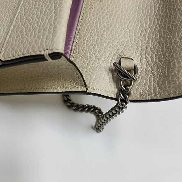 Dionysus Super Mini Calfskin Beige