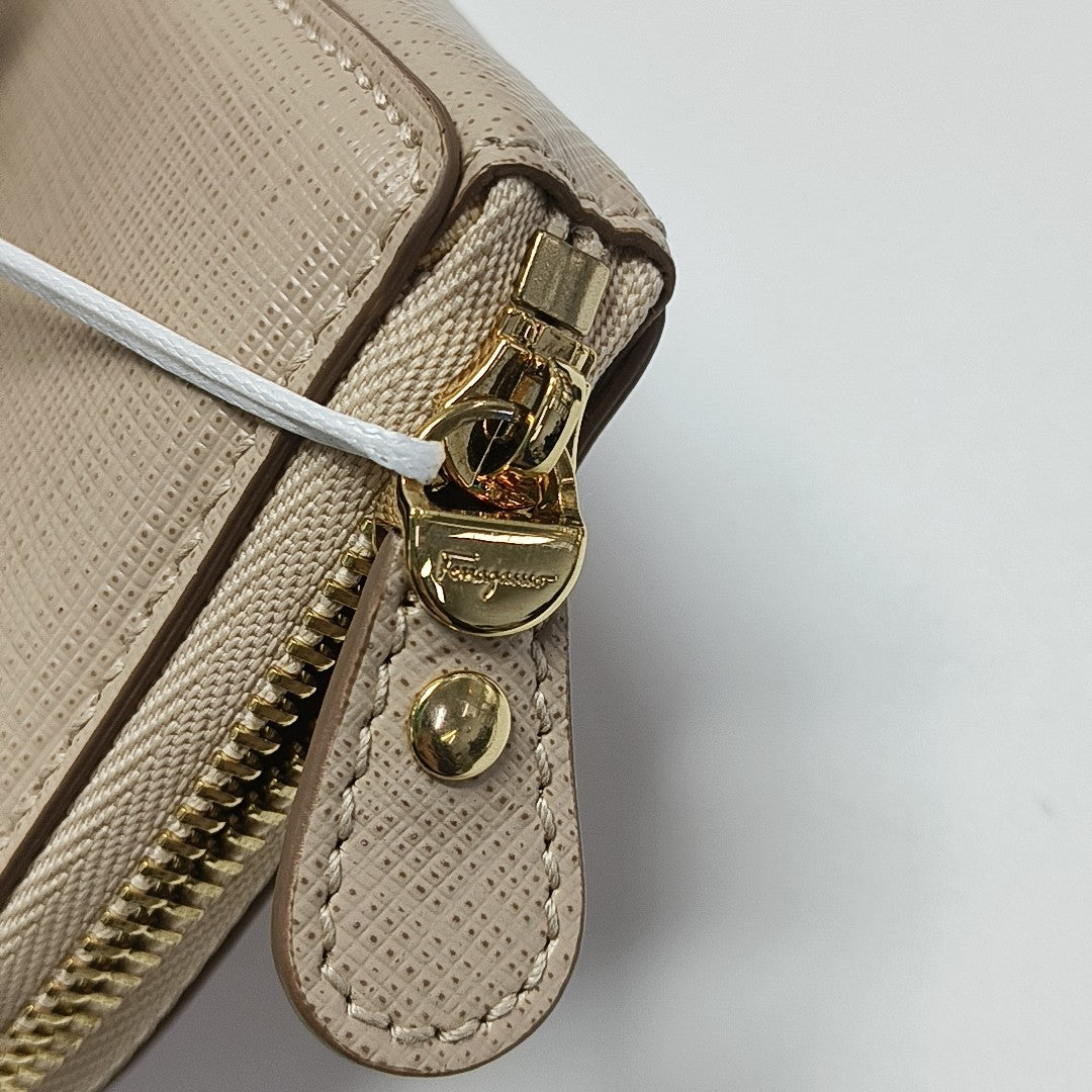 Gancini Calfskin Brown