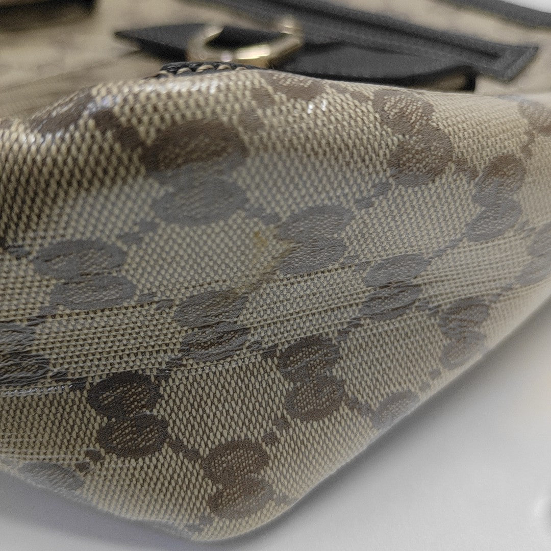 Monogram Coated Canvas Beige