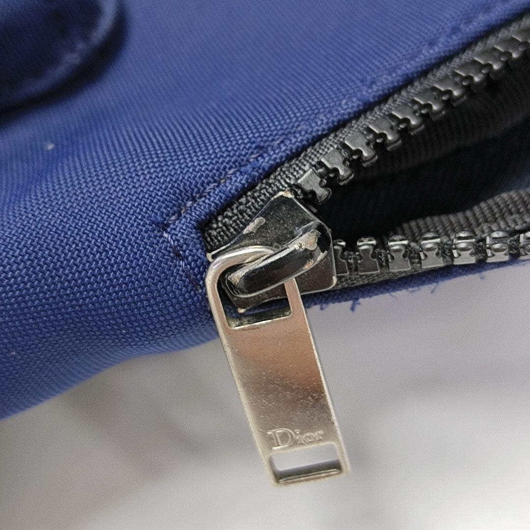 Fabric Backpack Blue