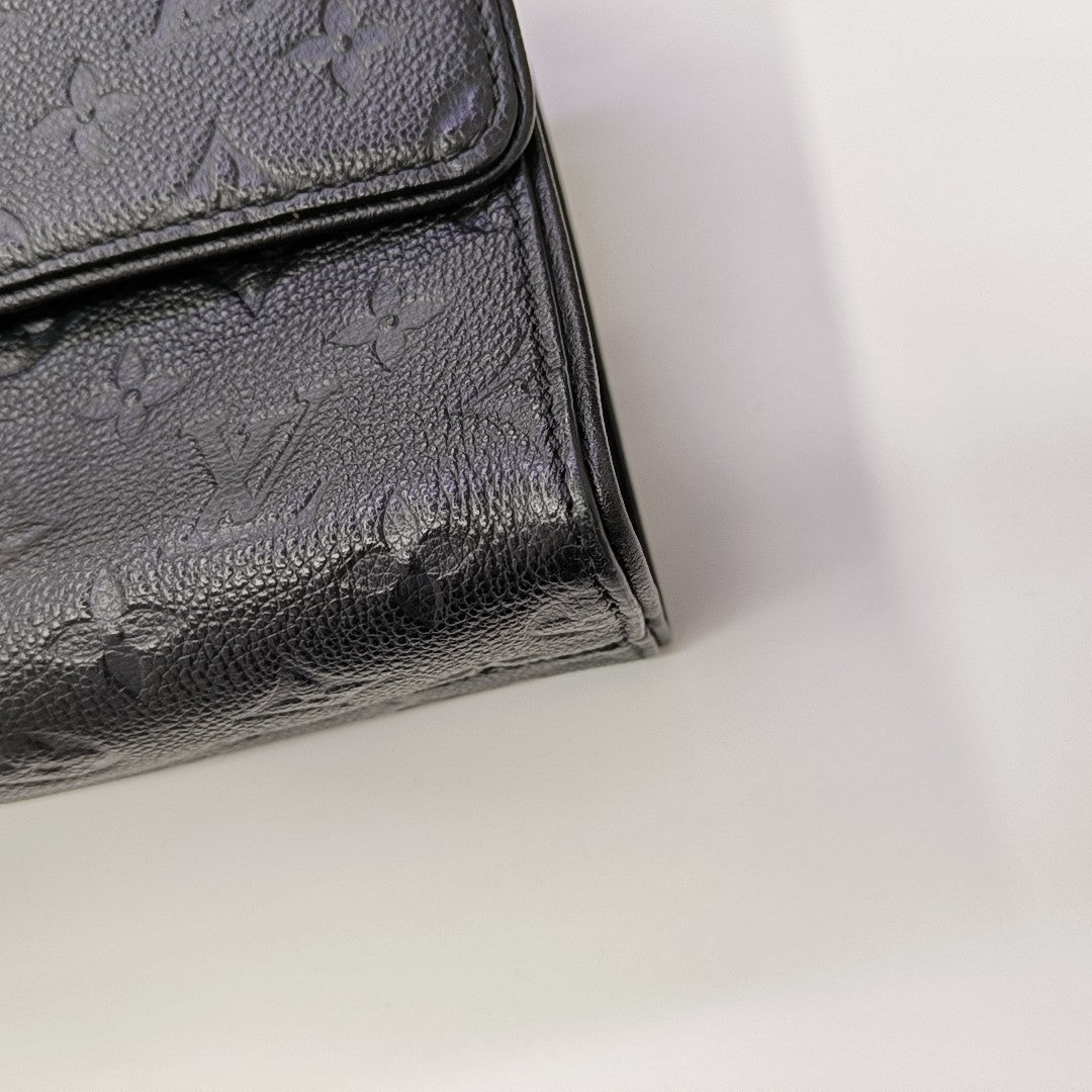 SAINT SULPICE Calfskin Black
