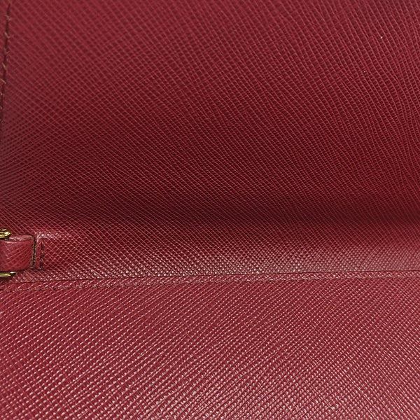 Saffiano Calfskin Shoulder Bag Red
