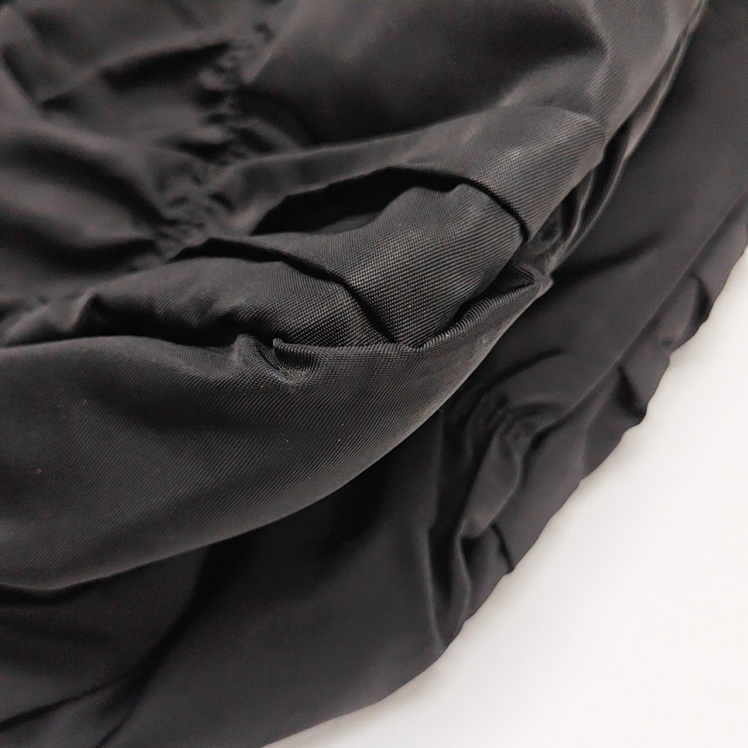 Gaufre Nylon Black