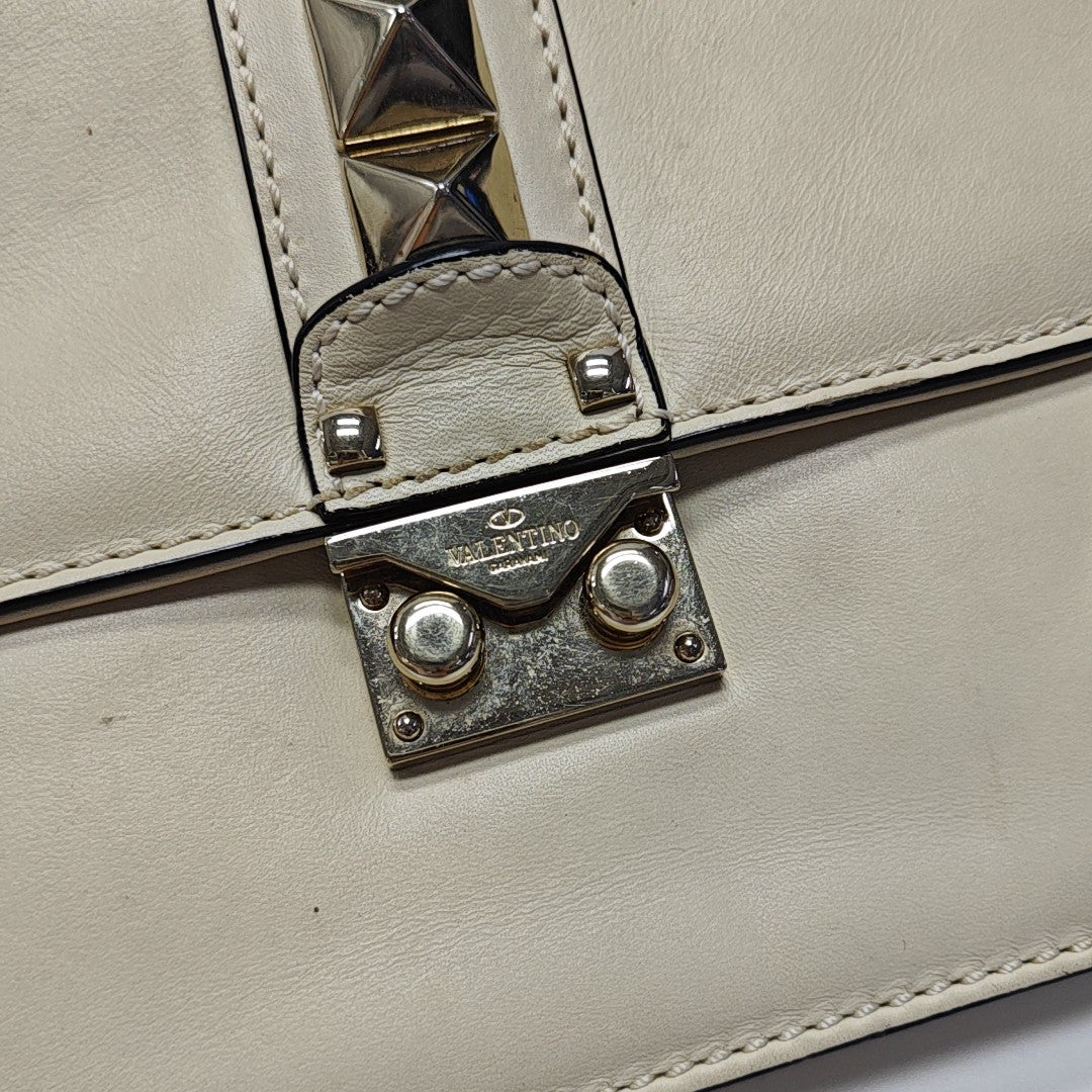 Glam Mini Calfskin Beige