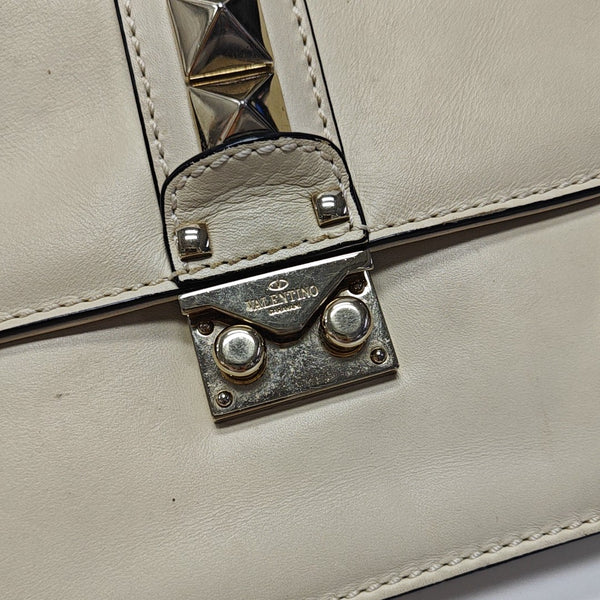 Glam Mini Calfskin Beige