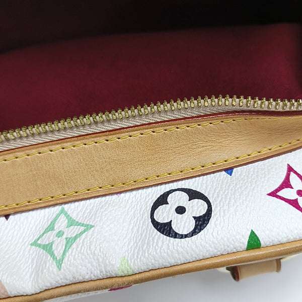LV × TM CLAUDIA Monogram Coated Canvas White