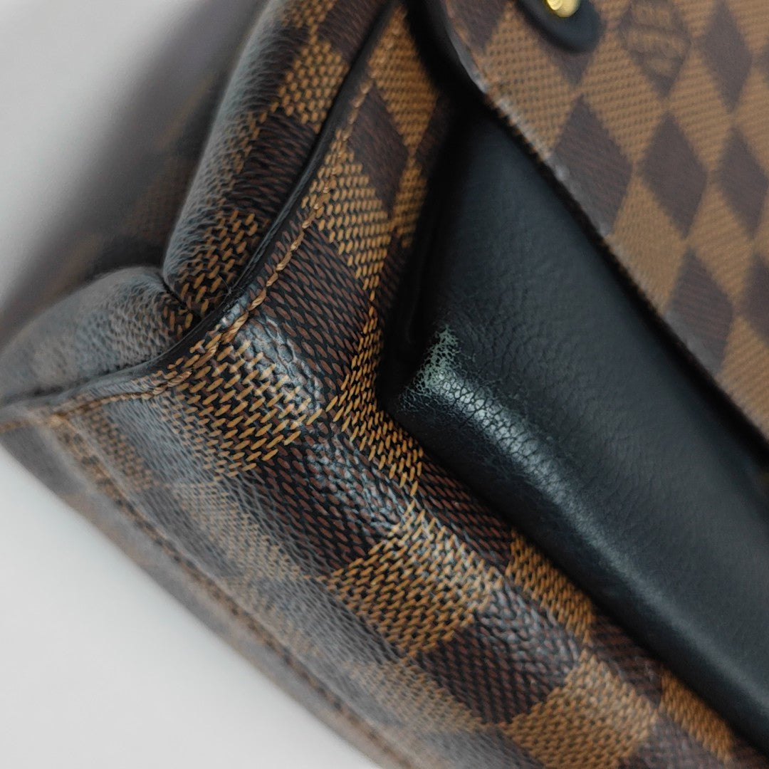 VAVIN PM Damier Ebene Coated Canvas Brown