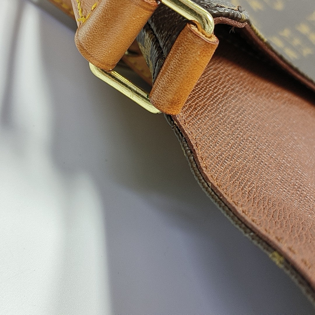 MUSETTE TANGO PM Monogram Coated Canvas Brown