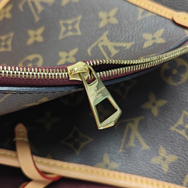 CARRYALL MM Monogram Coated Canvas Brown