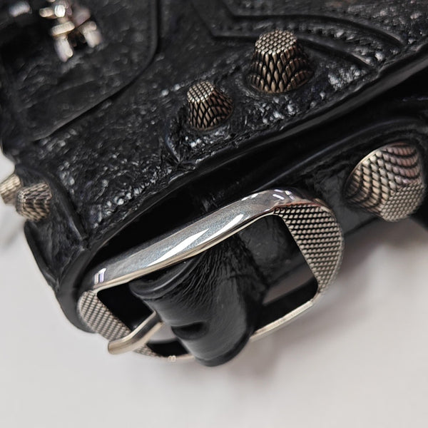 Calfskin Shoulder Bag Black