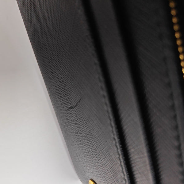 Fold Wallet Calfskin Black Wallet