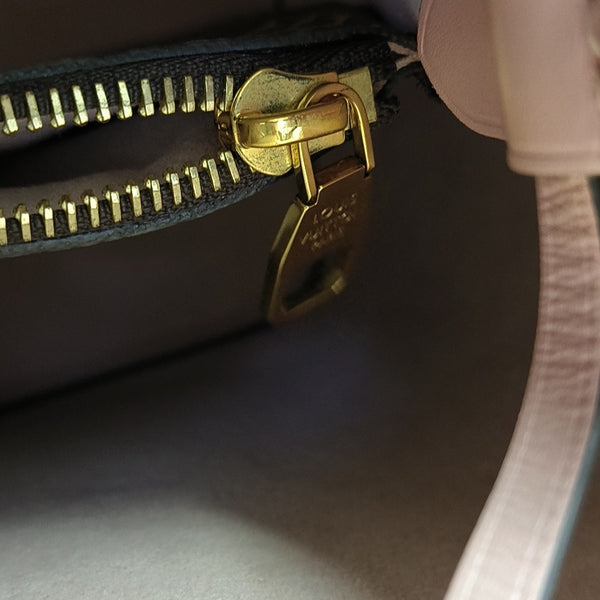 NÉONOÉ MM Monogram Coated Canvas Brown