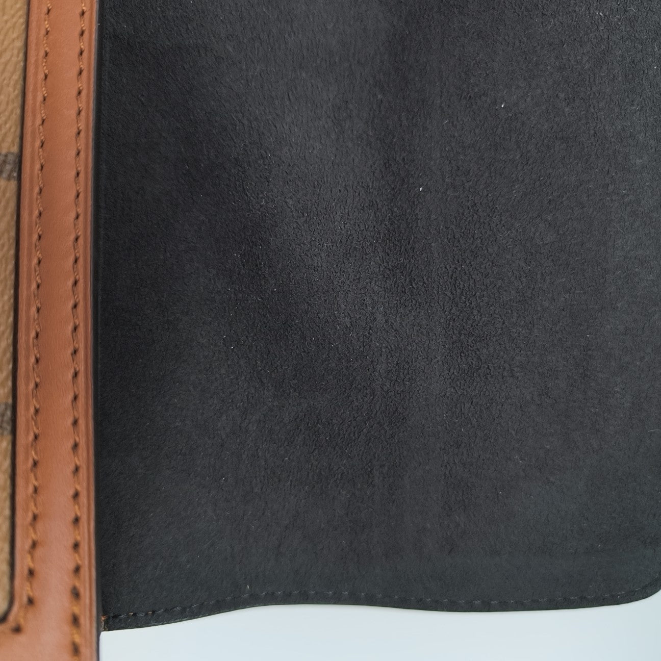 DAUPHINE Mini Monogram Coated Canvas Brown