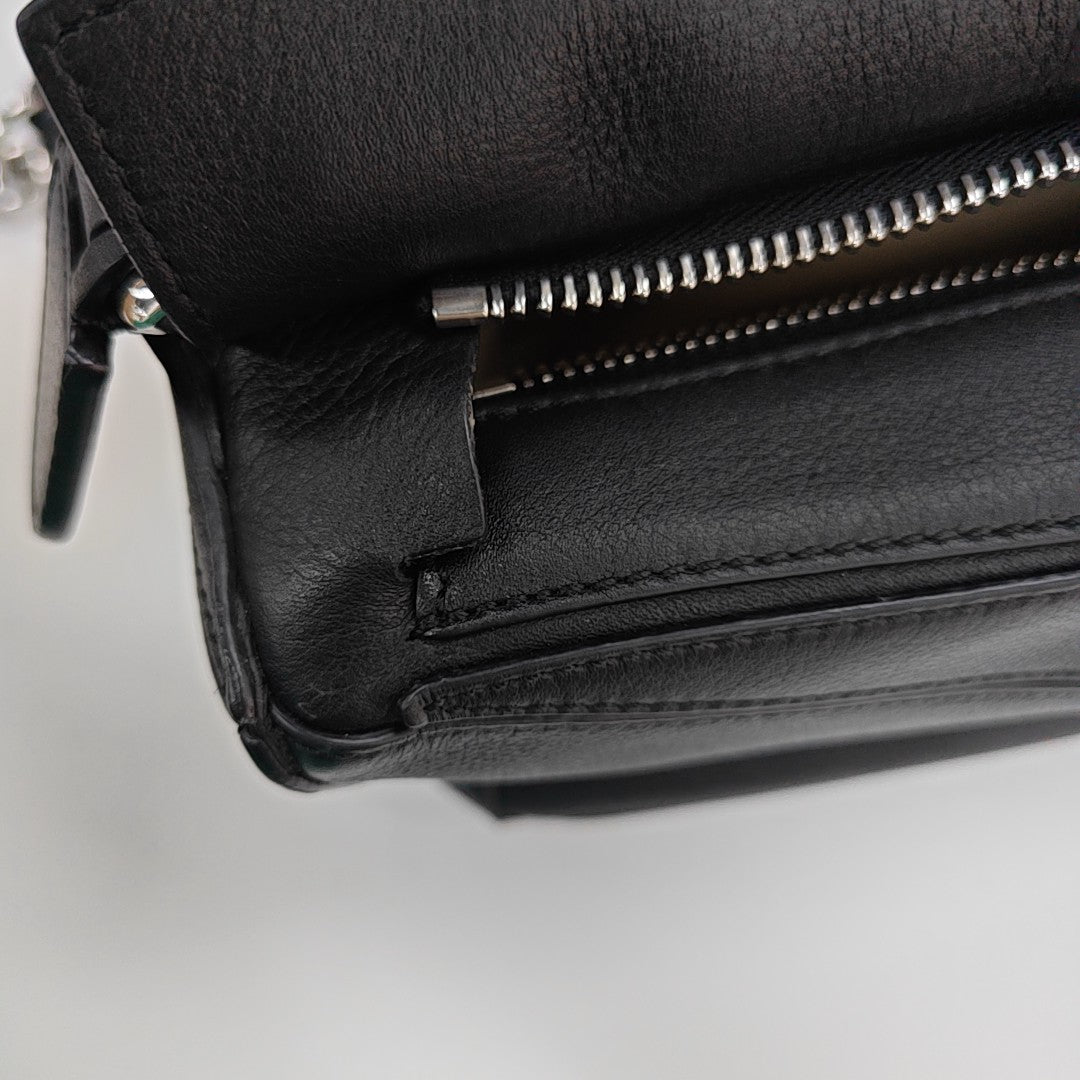 Puzzle Small Calfskin Black