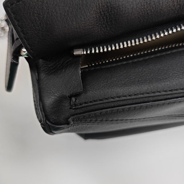 Puzzle Small Calfskin Black