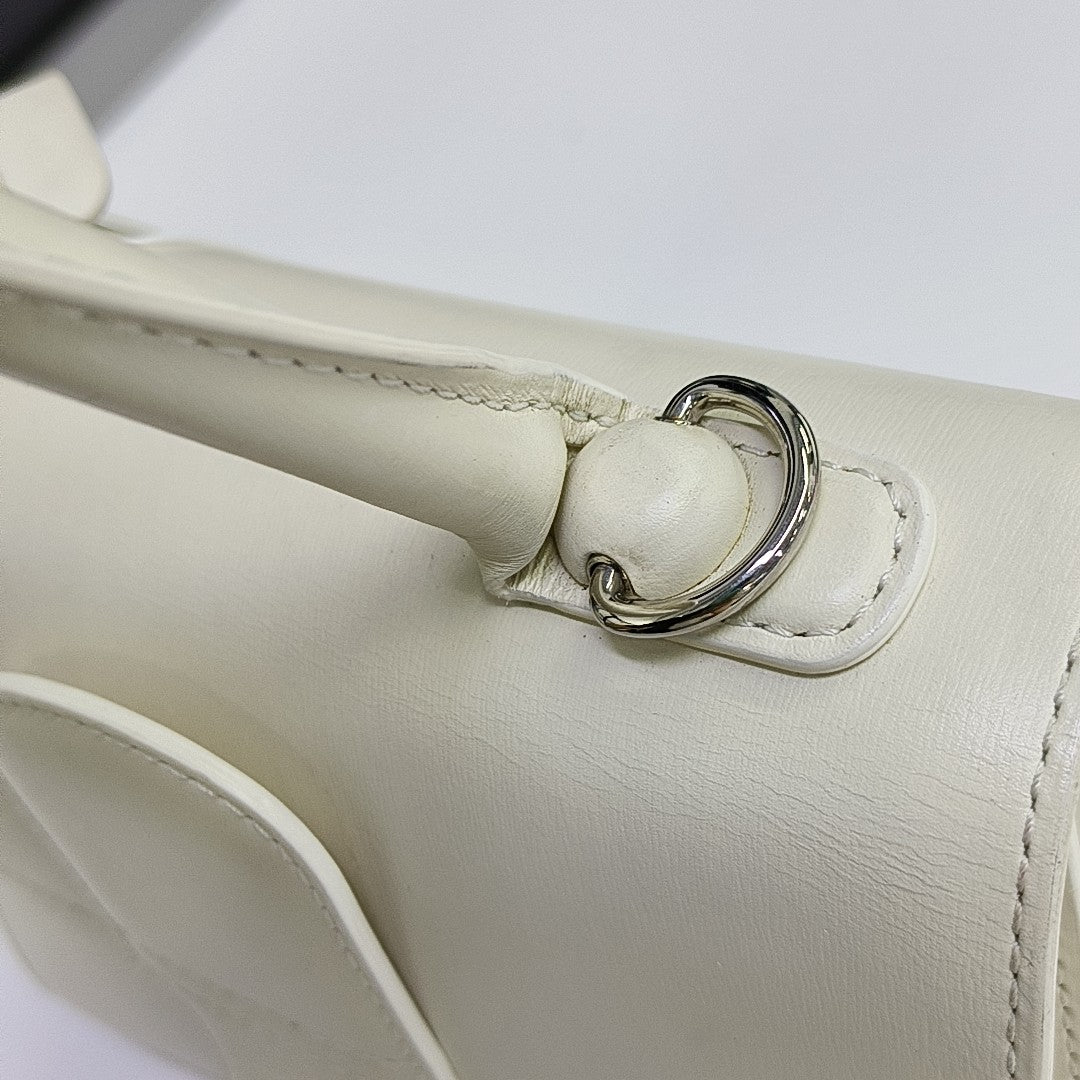 Brillant Mini Calfskin White