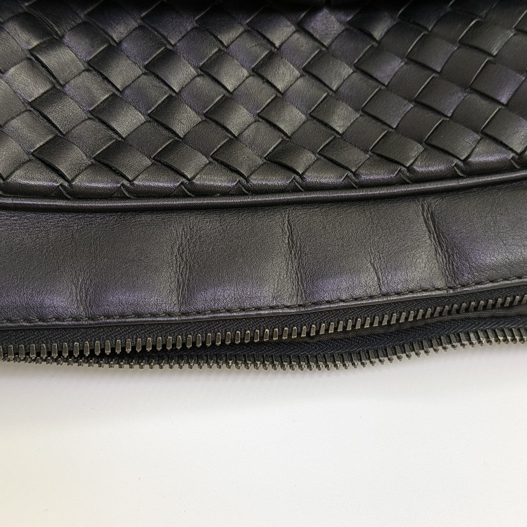 Calfskin Shoulder Bag Black