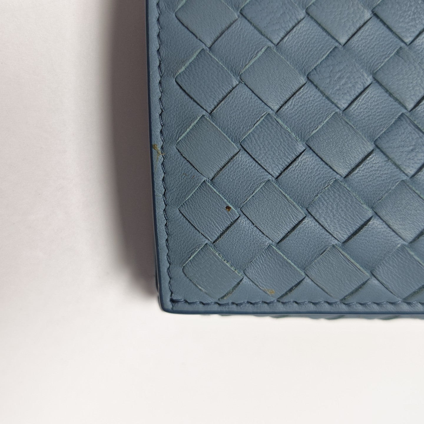 Lambskin Wallet Blue